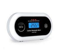KARUOTOP Carbon Monoxide Detector, 10-Year Sealed Battery CO Alarm with Digital LCD Display, Portable Carbon Monoxide Alarm for Home & Travel, EN 50291 Certified