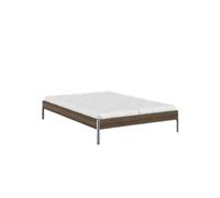 Karup Core Bed Frame 140x200 Carob Brown