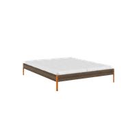 Karup Core Bed Frame 160x200 Carob Brown/Solar Orange