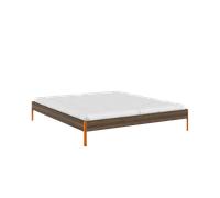 Karup - Core Bed Frame 180x200 Carob Brown/Solar Orange - Pine