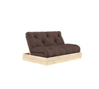 Karup Design Flip Sofa Bed With Mattress 140x200 Brown/Raw