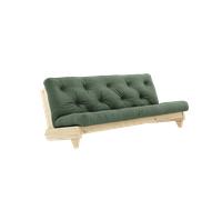 Karup Design Fresh Sofa With Mattress 756 Olive Green/Raw