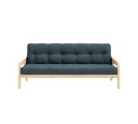 Karup Design Grab Sofa With 5-Layer Mattress Petrol Blue/Raw
