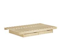 Karup Design Kanso Bed Frame With 2 Drawers 90x200 Raw