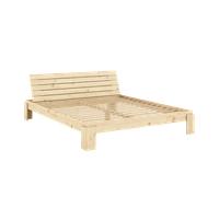 Karup Design Layers Bed Frame With Headboard 180x200 Clear Lacquered Pine