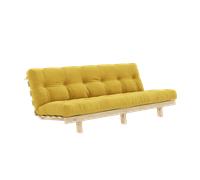 Karup Design Lean Sofa Bed With Alpha Mattress 130x200 Honey/Raw