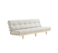 Karup Design Lean Sofa Bed With Alpha Mattress 130x200 Natural/Raw