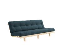 Karup Design Lean Sofa Bed With Alpha Mattress 130x200 Petroleum/Raw