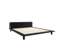 Karup Design Peek Bed Frame With 2 Lamps 160x200 Black