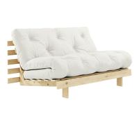 Karup Design - Roots 140 Sofa Bed With Mattress, Raw / Natural - Natural