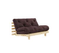 Karup Design Roots Sofa Bed With Mattress 140x200 715 Brown/Raw