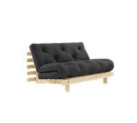 Karup Design Roots Sofa Bed With Mattress 140x200 734 Dark Grey/Raw