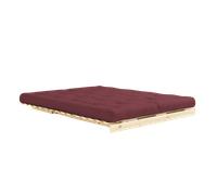 Karup Design Roots Sofa Bed With Mattress 160x200 710 Bordeaux/Raw