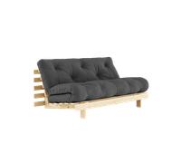 Karup Design Roots Sofa Bed With Mattress 160x200 734 Dark Grey/Raw