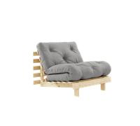 Karup Design Roots Sofa Bed With Mattress 90x200 746 Grey/Raw