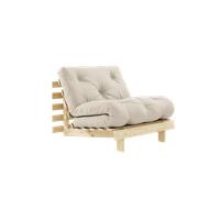 Karup Design Roots Sofa Bed With Mattress 90x200 747 Beige/Raw