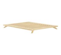 Karup Design - Senza Bed Frame Clear Lacquered, 180x200 cm - Natural