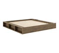 Karup Design - Ziggy Bed Frame Carob Brown, 180x200 cm - Carob Brown