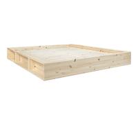 Karup Design - Ziggy Bed Frame Clear Lacquered, 180x200 cm - Natural