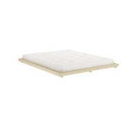 Karup Dock Bed Frame 160x200 Clear Lacquered Pine