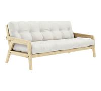 Karup - Grab Sofa Bed With Mattress, Clear Lacquered / Natural - Natural