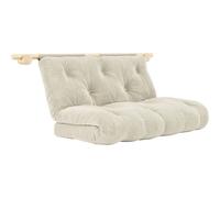 Karup - Hooked Mattress With Fittings 135x200 cm, Raw / Ivory - Ivory