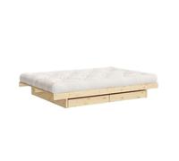 Kanso Wooden Bed Natural one size
