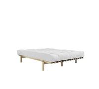 Karup Pace Bed Frame 140x200 Clear Lacquered Pine