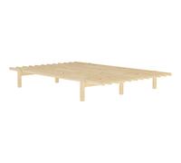 Karup - Pace Bed Frame Clear Lacquered, 140x200 cm - Natural