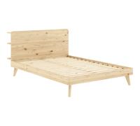Karup - Retreat Bed Frame Clear Lacquered, 140x200 cm - Natural