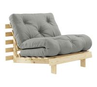 Karup - ROOTS RAW 90 X 200 W. ROOTS MATTRESS GREY 90 X 200 - Grey