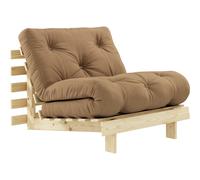 Karup - ROOTS RAW 90 X 200 W. ROOTS MATTRESS MOCCA 90 X 200 - Mocca