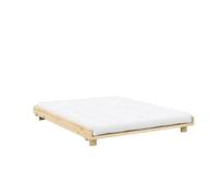 Karup Social Bed Frame 160x200 Clear Lacquered Pine