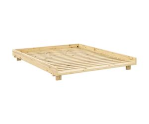 Karup - Social Bed Frame Clear Lacquered, 160x200 cm - Natural