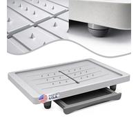 Karving King Meal Prep System - Large Cutting Board with Juice Groove, Spikes, & Drip Tray - Carving Board - BBQ Essential & Kitchen Gifts - BPA Free Cutting Board - Grey