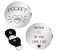 Karyllena Graduation Gifts for Her Him Pocket Hug Positive Affirmation Gift Easter Gifts for Teenage Girls Boys Couple Friendship Guardian Angel Get Well Soon Sobriety Inspirational Gift