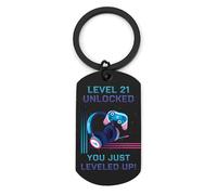 Karyllena Keyring Birthday Gifts for Boys Girls, 18th 16th 21st Birthday Gift for Friend Boyfriend Son Daughter Nephew Niece, Gaming Keyring Gift Ideas for Teen Boys