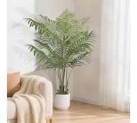 KARYLLYD Artificial Palm Tree Indoor Plants 160cm, Fake Areca Paradise Palm Tree in Pot, Faux Artificial Plant Indoor Outdoor Decor for Home Living Room Office