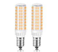 Karyoosi 2 Pack E14 LED Light Bulb, E14 LED Bulb 7W, 60W Halogen Equivalent, 820LM, Warm White 3000K, AC220-240V, Non-Dimmable, Energy Saving Lamp Bulb, for Fridge, Cooker, Hood, Home Lighting