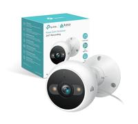 Kasa 4MP 2K Security Camera Outdoor Wired, IP65, Starlight Sensor & 98 Ft Night Vision, Motion/Person Detection, 2-Way Audio w/Siren, Cloud/SD Card Storage, Alexa &Google Assistant Compatible(KC420WS)
