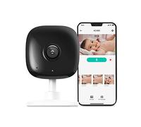 Kasa Smart 2K Security Camera for Baby Monitor, 4MP HD Indoor Camera for Home Security with Motion Detection, Two-Way Audio, Night Vision, Cloud&SD Card Storage, Works with Alexa&Google Home (KC400)