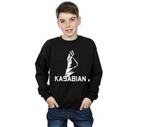 Kasabian Boys Ultraface Logo Sweatshirt 12-13 years Black