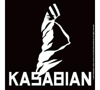 Kasabian Coaster Ultra Face band logo Official 9.5cm x 9.5cm single cork One Size