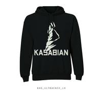Kasabian - Felpa # Xxl Black Unisex # Ultra Face