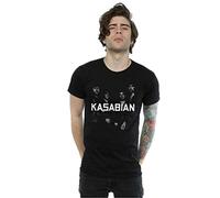 Kasabian Men's Groupie Photo T-Shirt Large Black