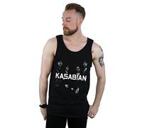 Kasabian Men's Groupie Photo Vest Medium Black