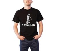 Kasabian Men's Ultra Face T-Shirt in Black | Size: 2XL Kasabian Black 2XL
