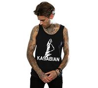 Kasabian Men's Ultraface Logo Vest Medium Black