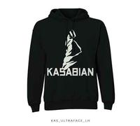 Kasabian Ultra Face Hoodie in Black | Size: Large Kasabian Black L