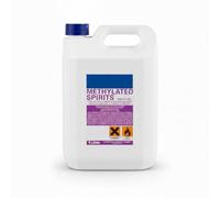 KasaBona Methylated Spirit - Multi-Purpose Solvent Cleaner Degreaser Traditional French Polish Thinner (5L)